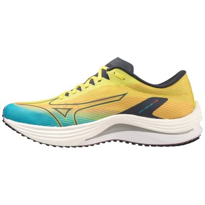 Zapatillas Para Correr Mizuno WAVE Rebellion Flash Hombre Amarillos / Verdes / Rojos - Chile M526XW